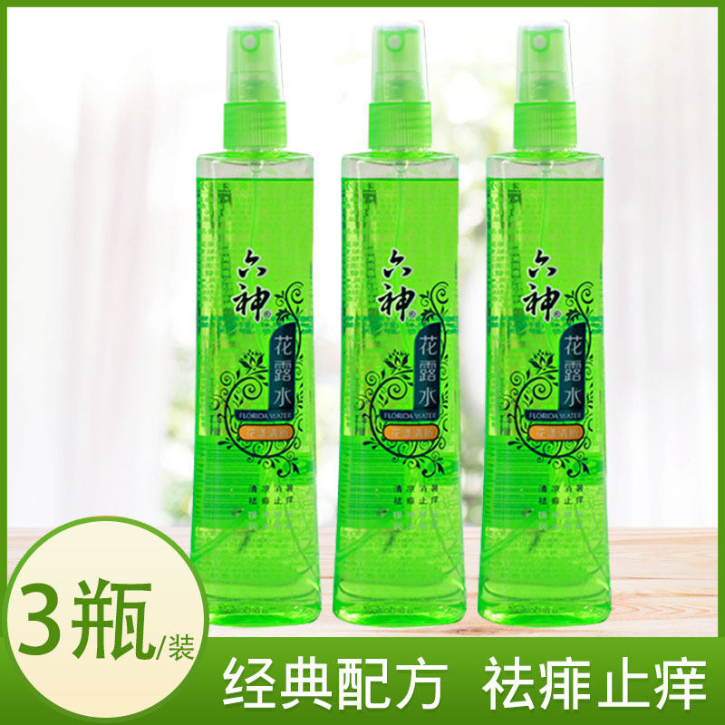六神花露水花漾清新180ml祛痱