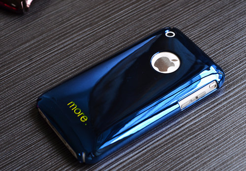 防摔苹果3G/3GS塑胶硬壳简约