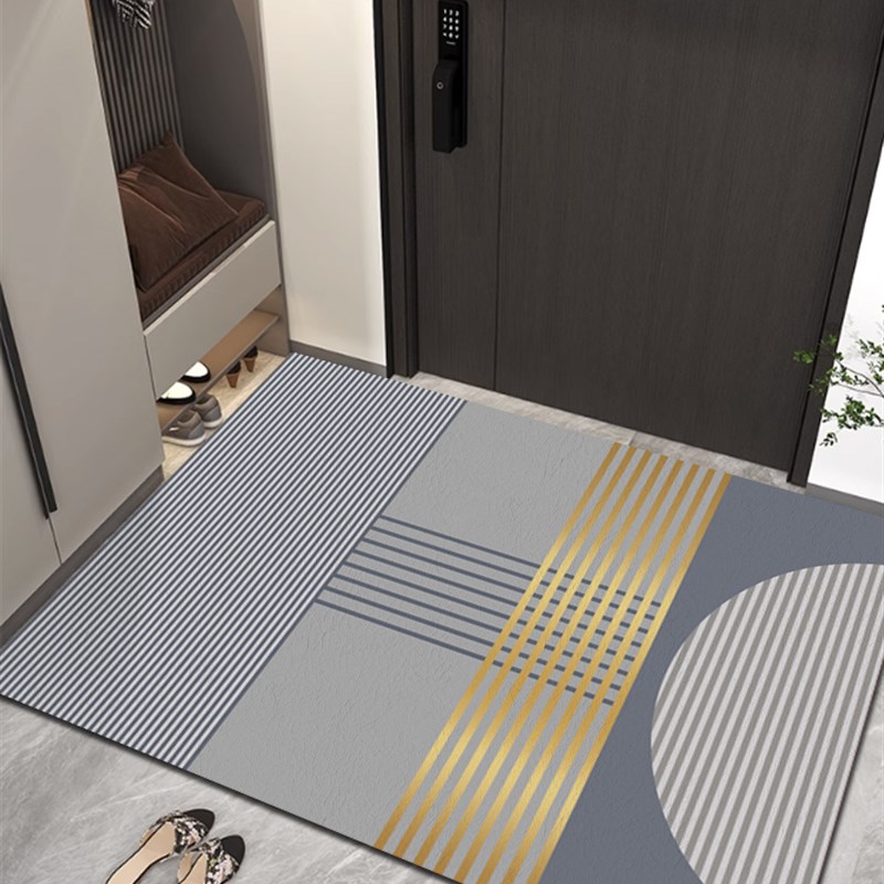 硅藻泥厨房地垫防滑防油吸水垫可擦免洗门口M耐脏脚垫防水满铺地