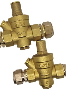 4分铝塑管减压阀1216双接家用自来水减压阀热水器卡套1620Z 2025