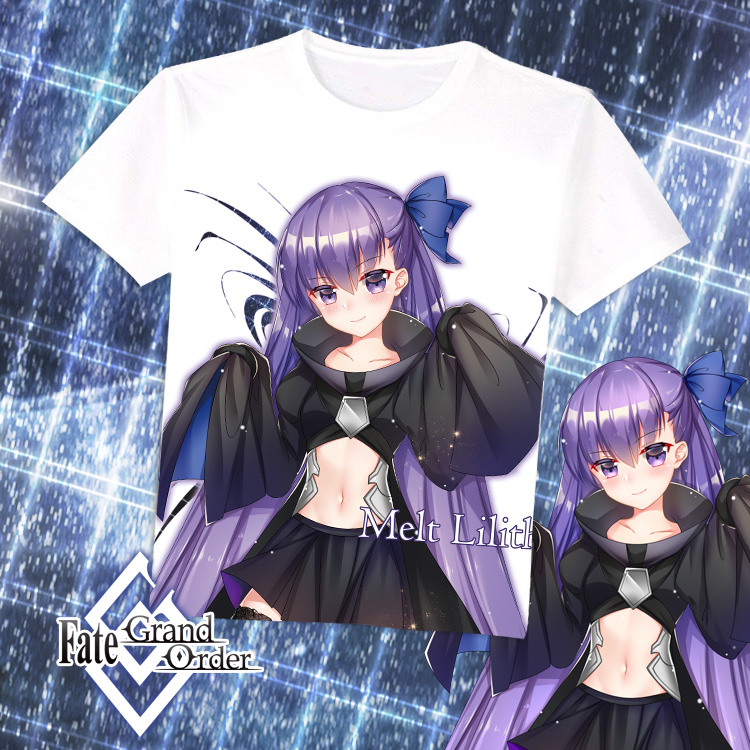 尚萌fate go梅尔特莉莉丝FGO周边动漫宅男二次元夏季T恤短袖衣服