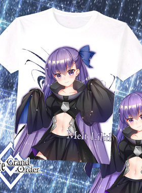 尚萌fate go梅尔特莉莉丝FGO周边动漫宅男二次元夏季T恤短袖衣服