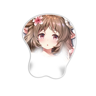 尚萌明日方舟艾雅法拉小绵羊动漫周边二次元硅胶立体护腕鼠标垫