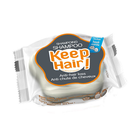 法国进口Keep hair洗发皂  控油防掉发断发稀少扁塌蓬松 烟酰胺锌