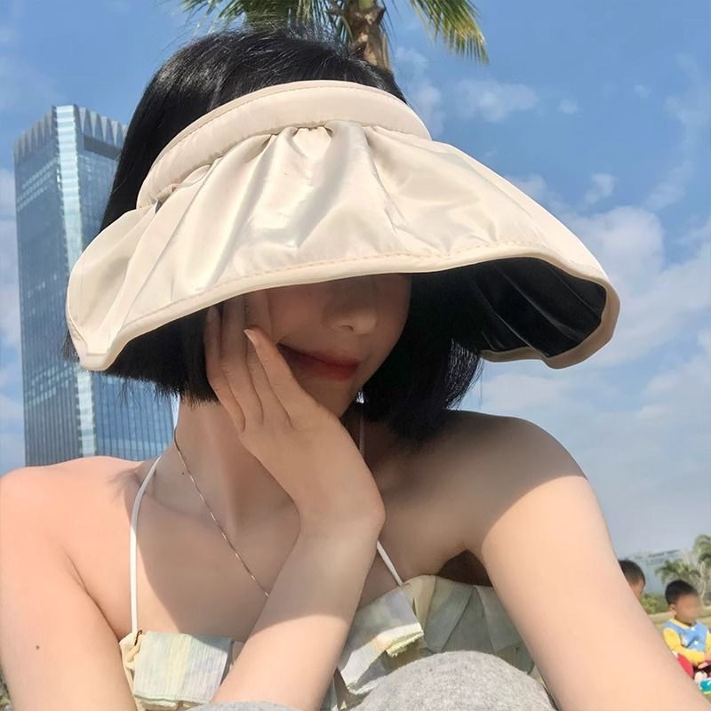夏季外出防晒帽袖套帽子墨镜套装