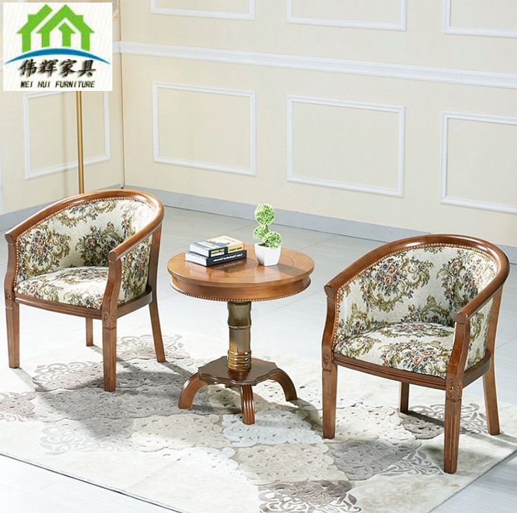 工厂直销酒店实木环保圈椅