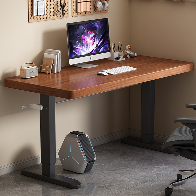 3.0cm加厚实木桌面正装稳固桌腿