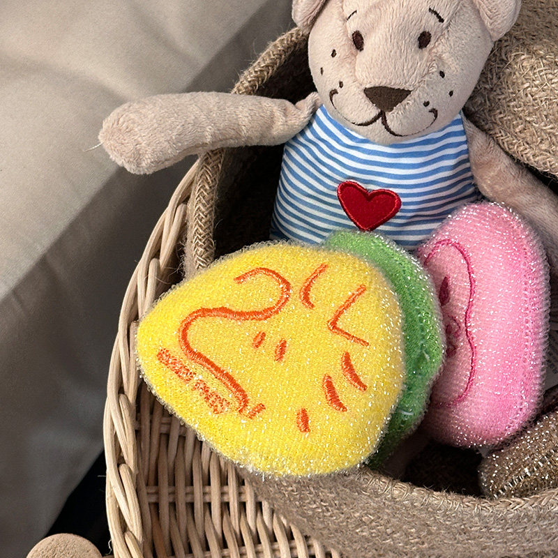 4个装进口史努比海绵擦洗碗厨房刷碗海绵擦柔软去污不伤锅清洁布,家庭/个人清洁工具,百洁布,淘宝优惠券,粉丝福利购,淘宝优惠卷