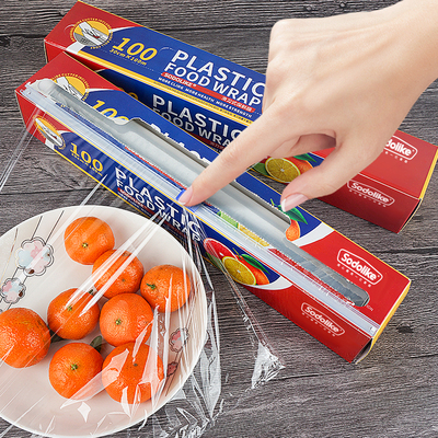 滑刀式保鲜膜免撕断省力加厚保鲜