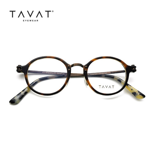 TAVAT全框不锈钢意大利手工眼镜