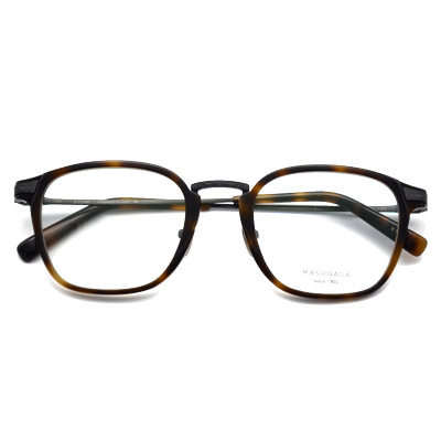 日本增永gms-817板材圆框眼镜架