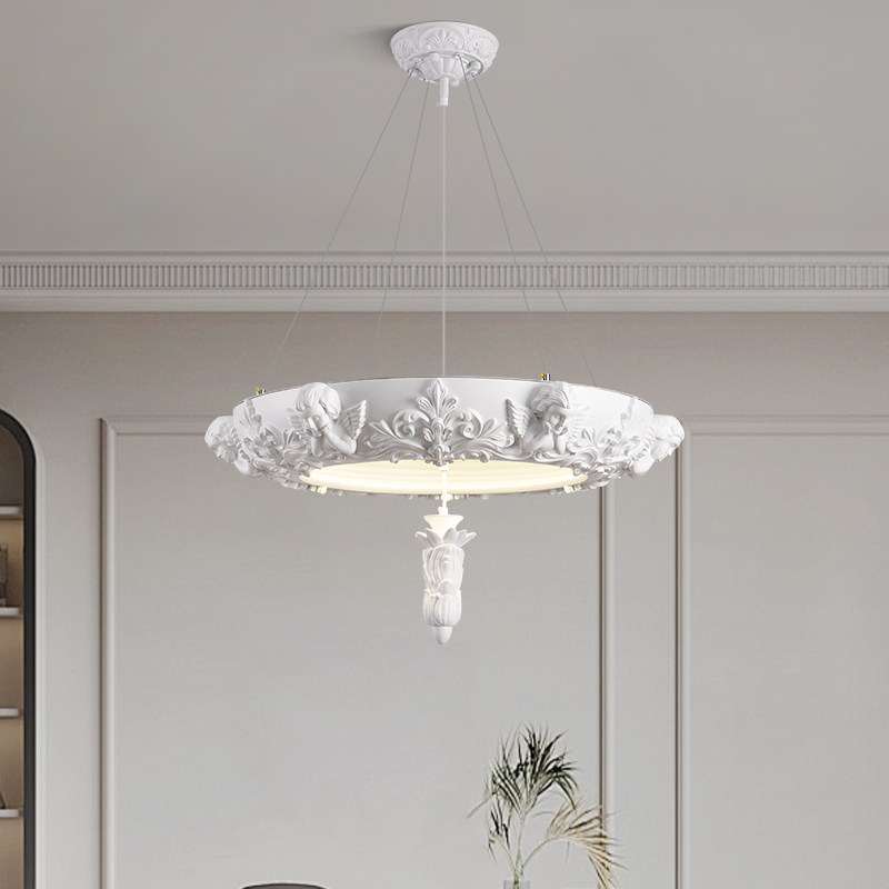 欧潮复古挓寂风吸顶灯