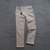 长裤 纯棉中腰微弹休闲小直筒修身 春秋季 外贸原单出口欧美男士