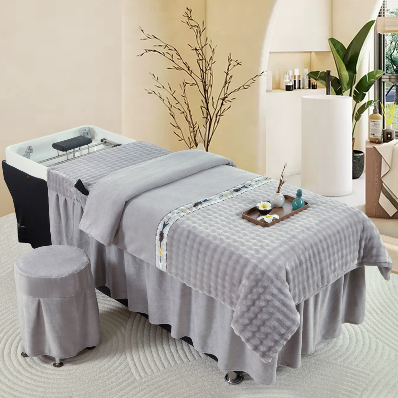 头疗床专用床罩套轻奢加绒秋冬