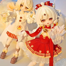 新款米甜三代运势小签灵8分bjd盲盒可动人偶公仔手办摆件女生礼物