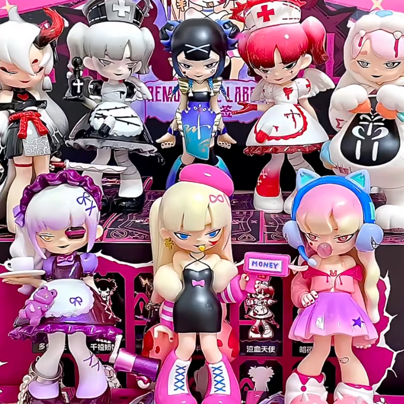 病娇少女二代撕掉标签盲盒