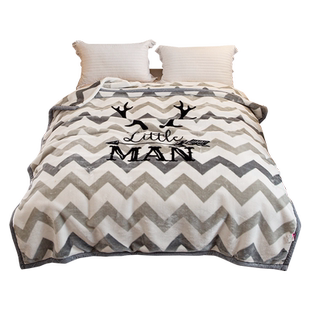 广东发货拉舍尔毛毯冬季加厚午睡盖毯子床单人宿舍学生珊瑚绒被子