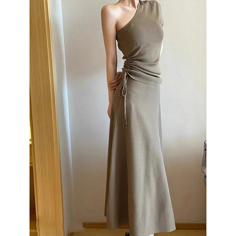  Khaki dress+M  