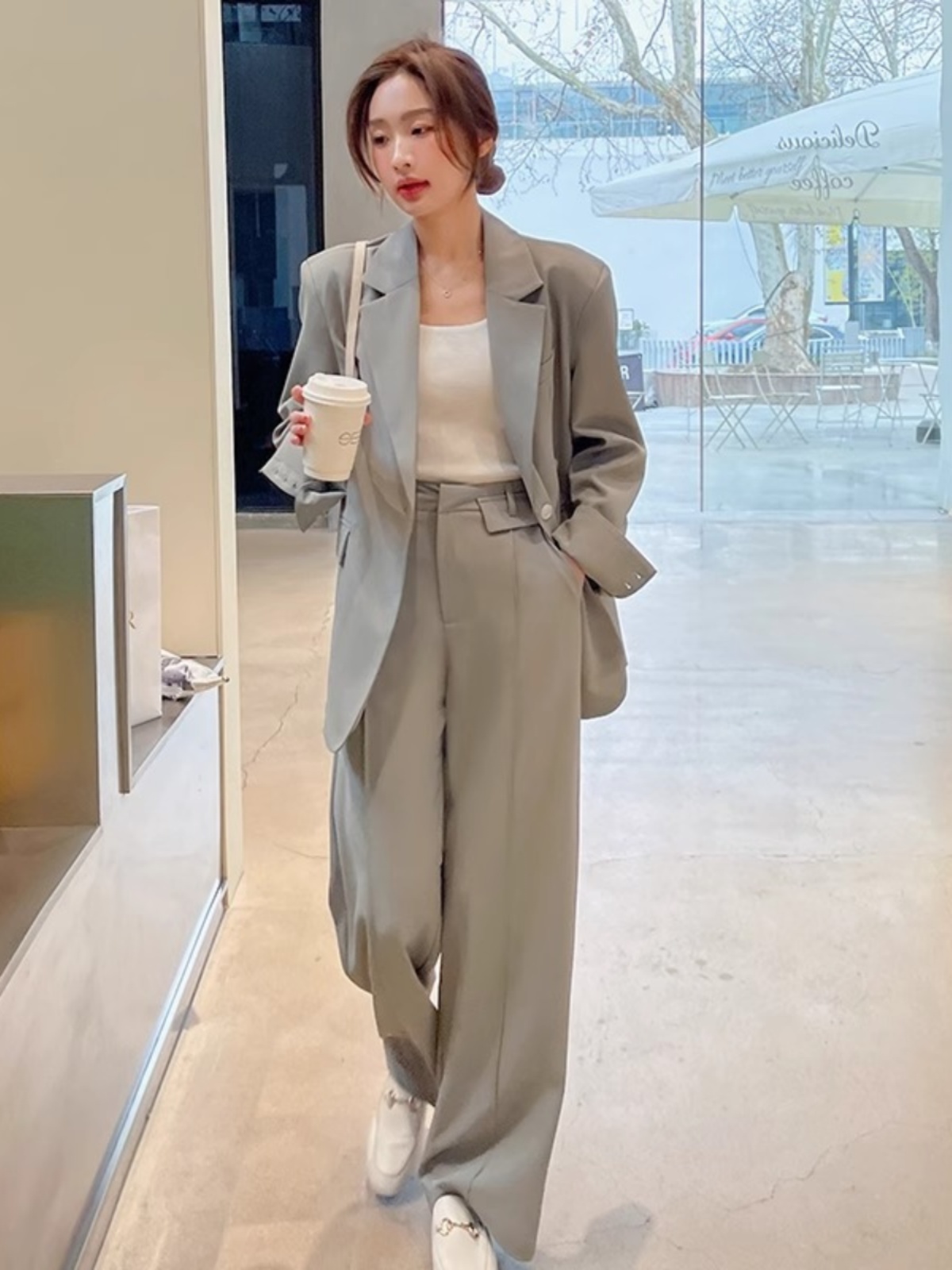 Autumn summer advanced design classic suit jacket, set, trend of season