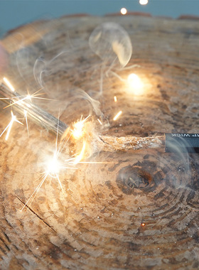 野营烧烤引火物 浸蜡麻绳引火绒 户外求生引火工具hemp tinder