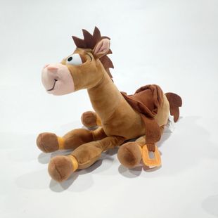 玩具总动员ToyStory胡迪伙伴红心马bullseye公仔毛绒玩具玩偶礼物