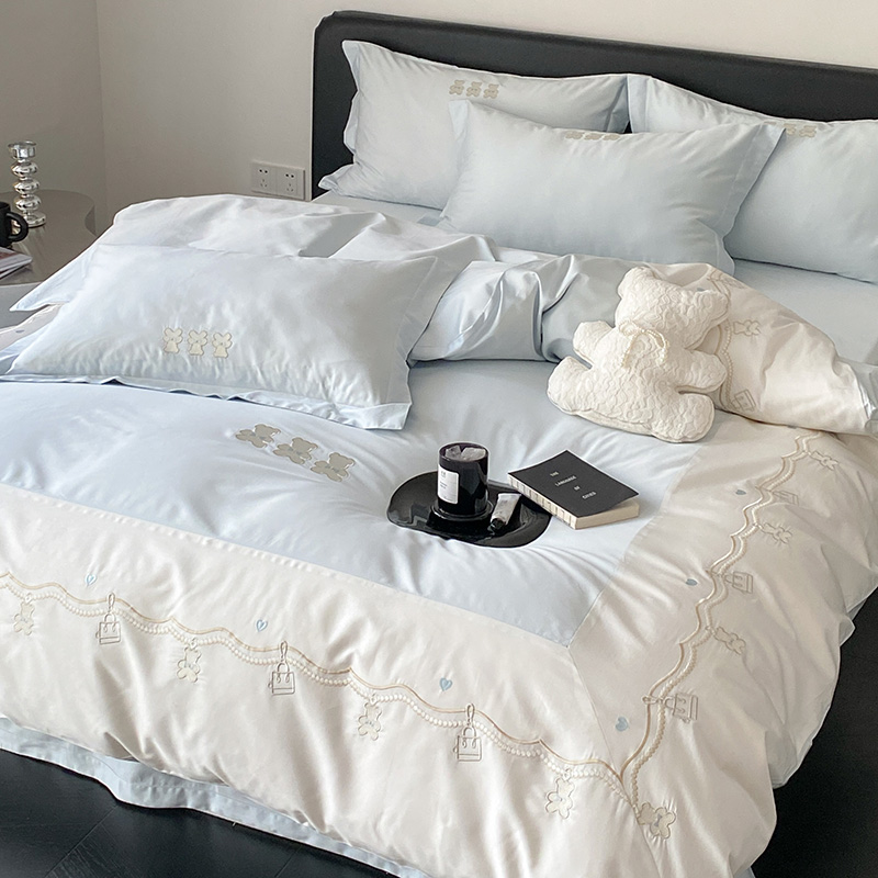 亲肤舒适长绒棉四件套卡通