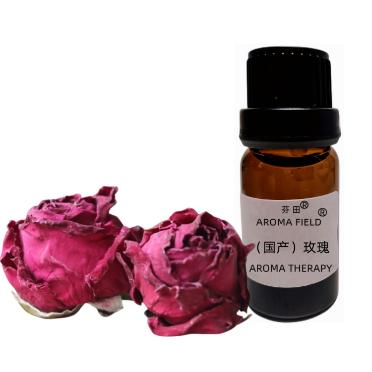 黄工家中国产区墨红玫瑰单方精油