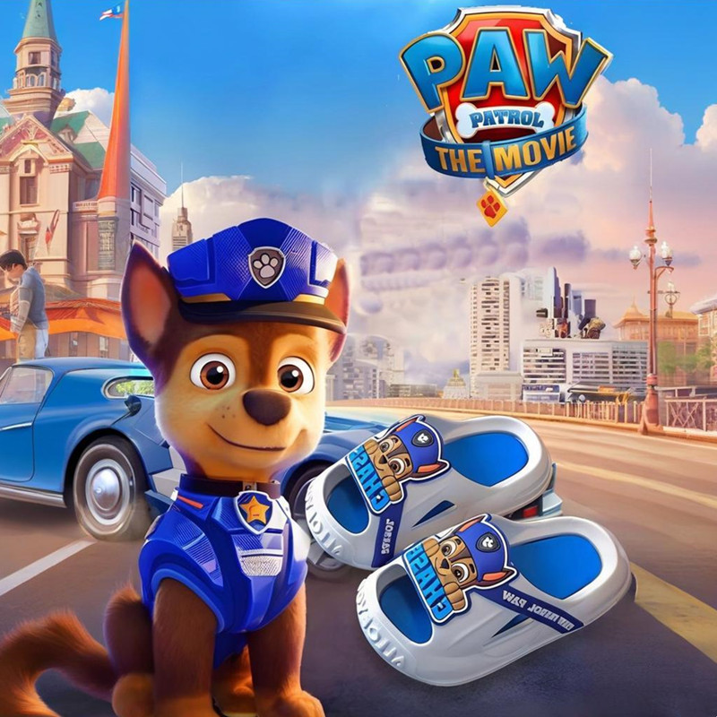 汪汪队儿童拖鞋2025新款男孩女童宝宝夏季室内防滑男童凉拖鞋阿奇