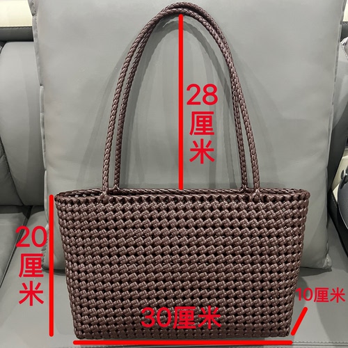 【成品】大容量法棍包笔记本Pad包纯手工仿藤编织女手提单肩送礼