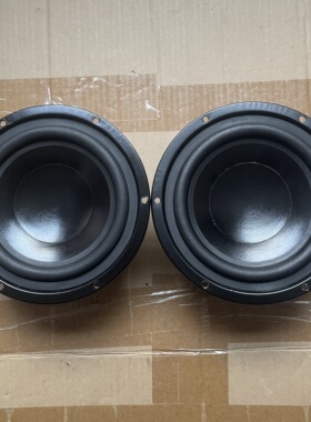 拆箱原装德国进口凯撒6.5寸发烧中低音喇叭一对，标价248一对包邮