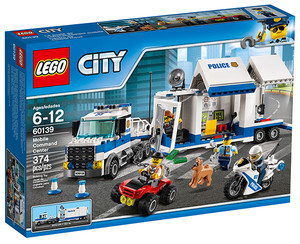 正品乐高LEGO 拼装积木city 城市系列 移动指挥中心 60139