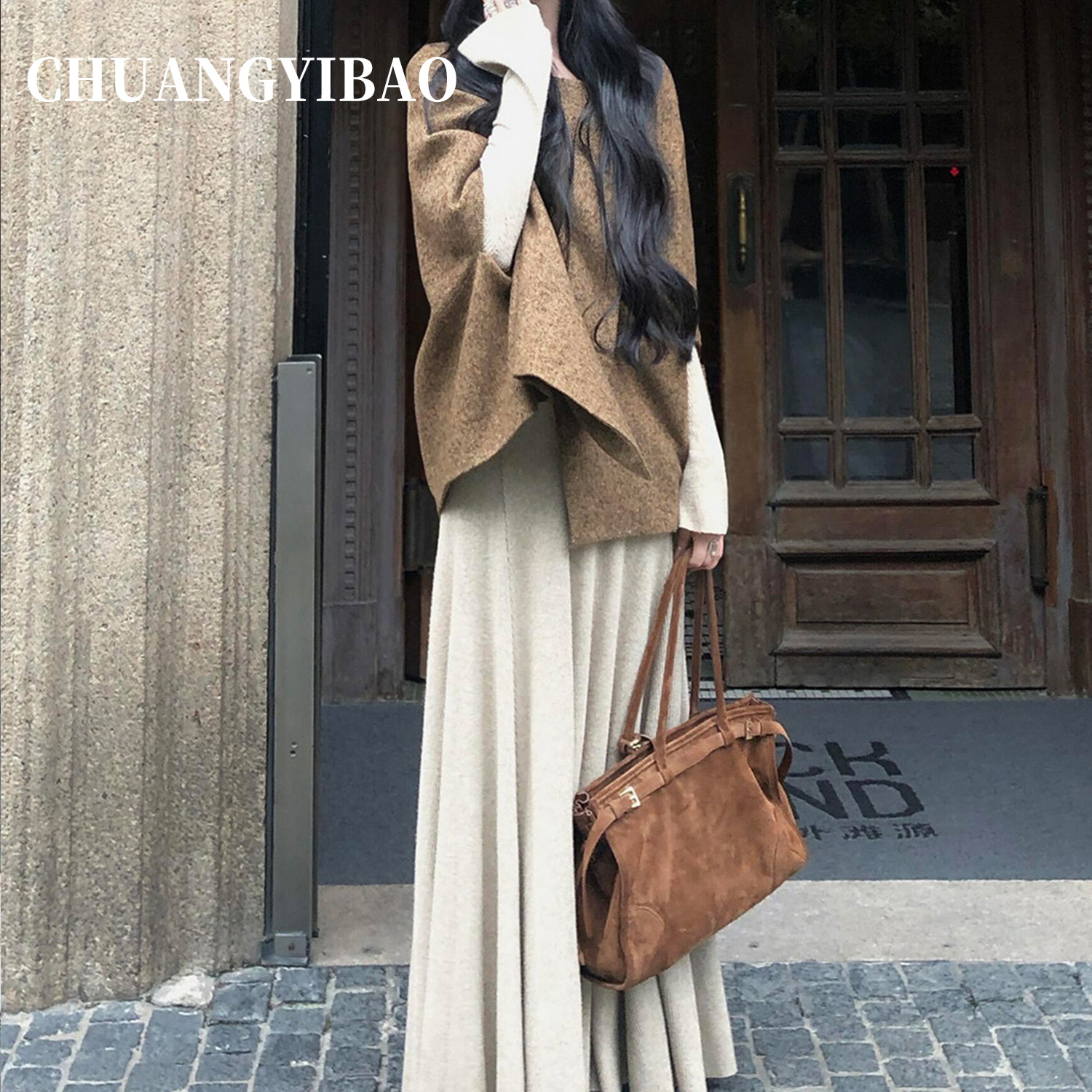 秋冬复古休闲百搭单肩通勤包