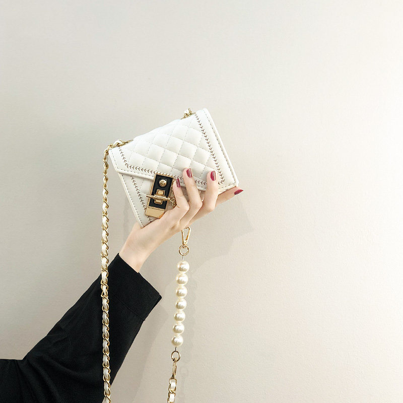 包包女高级质感时尚百搭轻奢小众设计小香风斜挎小金球链条小方包,箱包皮具/热销女包/男包,小方包,淘宝优惠券,粉丝福利购,淘宝优惠卷