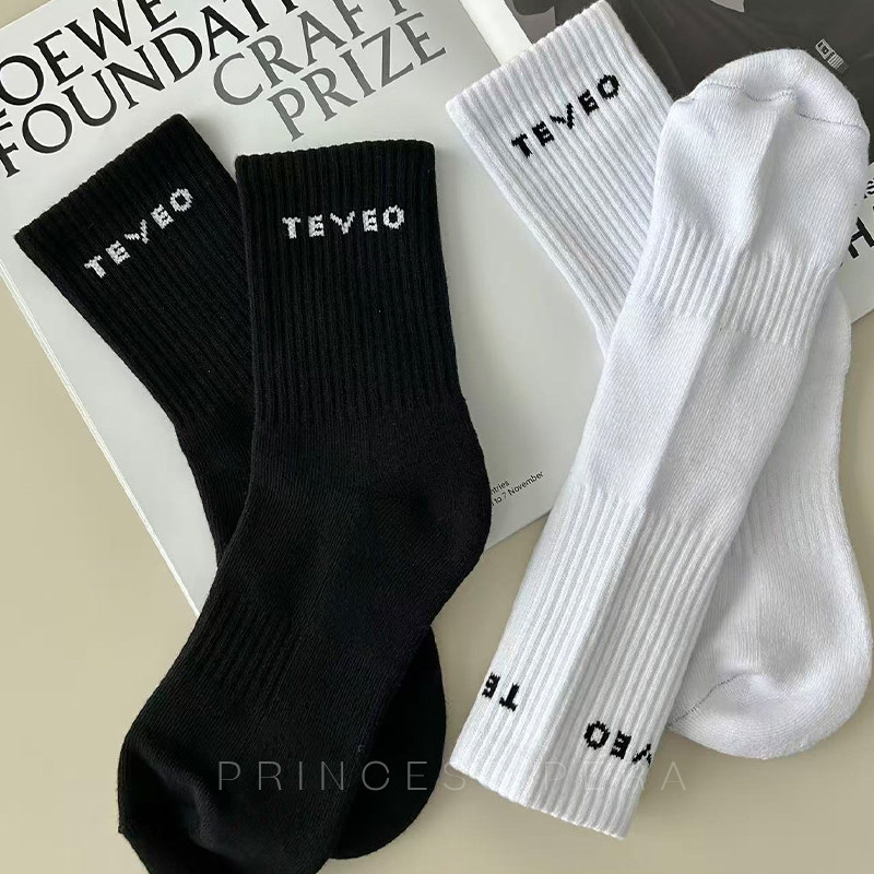 TEVEO健身吸汗纯棉袜子