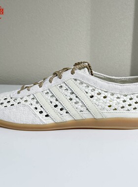 adidas阿迪达斯三叶草2026秋女低帮薄底镂空透气T头德训鞋 KH6236