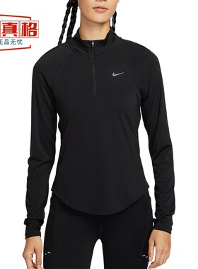 耐克女2025冬AS W NK TEMPO SWSH透气运动长袖T恤HV2843-010-034