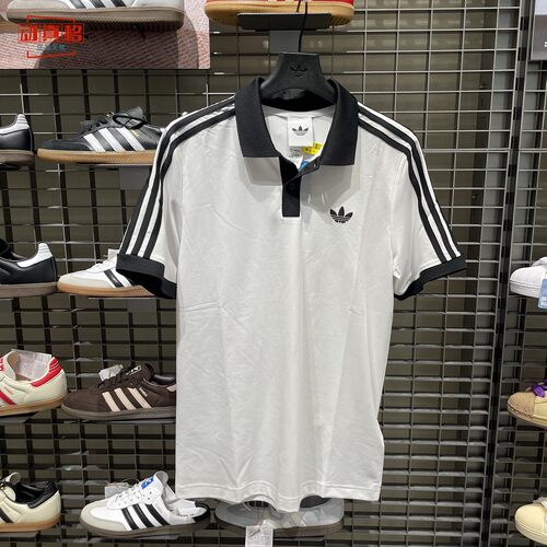 adidas阿迪达斯三叶草男2026秋新款网球运动休闲短袖POLO衫LG4965