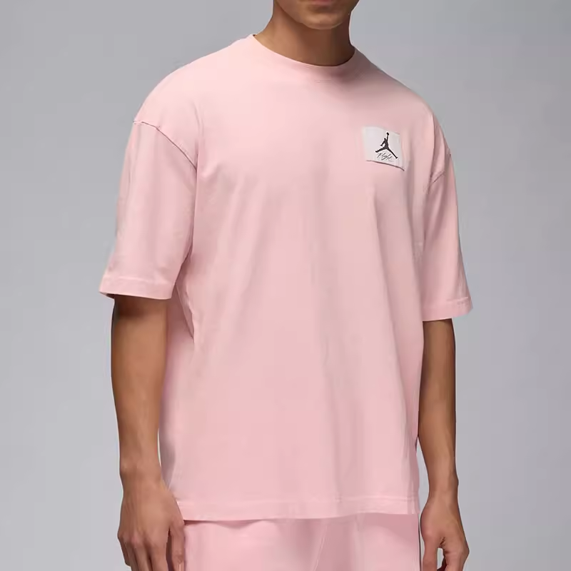 耐克男装2024夏季新款JORDAN跑步运动休闲纯棉圆领T恤 DZ0605-622