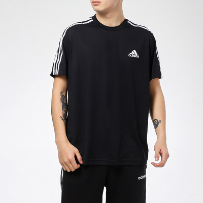 正品Adidas阿迪达斯男子运动服速干训练透气短袖T恤GM2105 GL0460