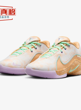 耐克大童鞋2025春季LEBRON XXII詹姆斯低帮运动篮球鞋HV8615-200