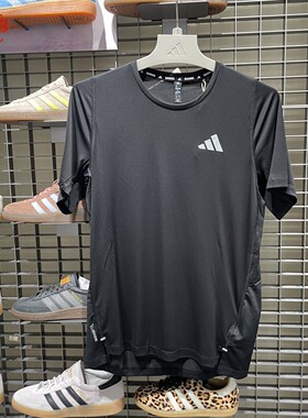 阿迪达斯2026夏男子ADI365 BZ T M跑步速干运动休闲短袖T恤JZ7761