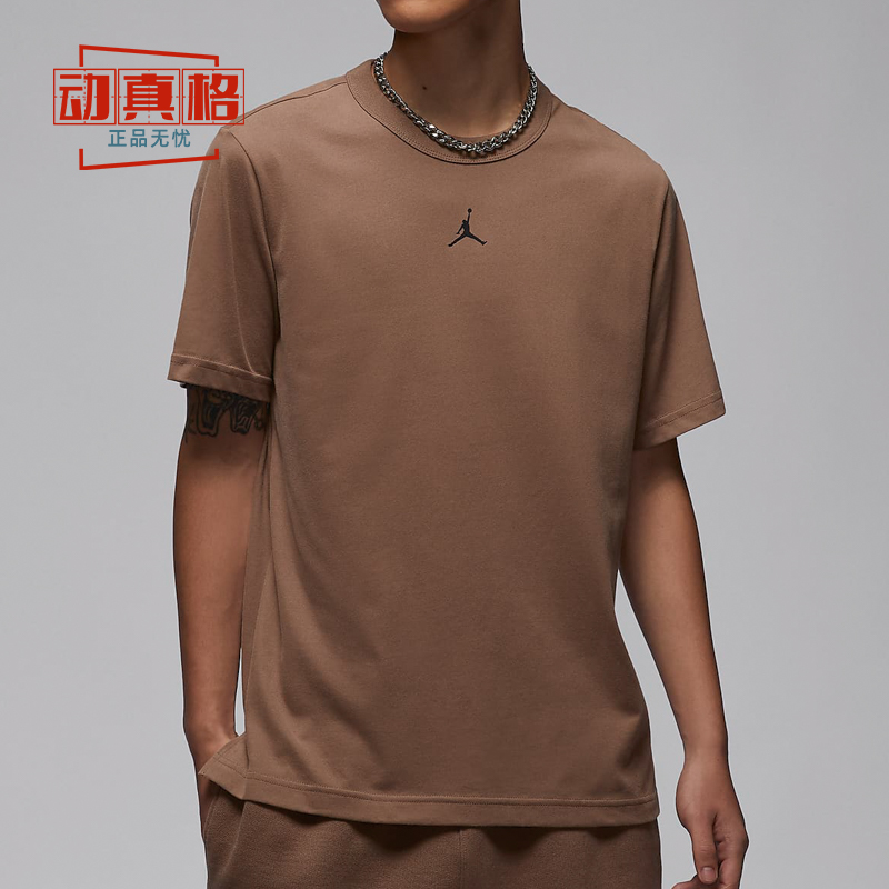 耐克男装2024秋季AJ小标休闲宽松透气运动T恤短袖FN5830-223-050