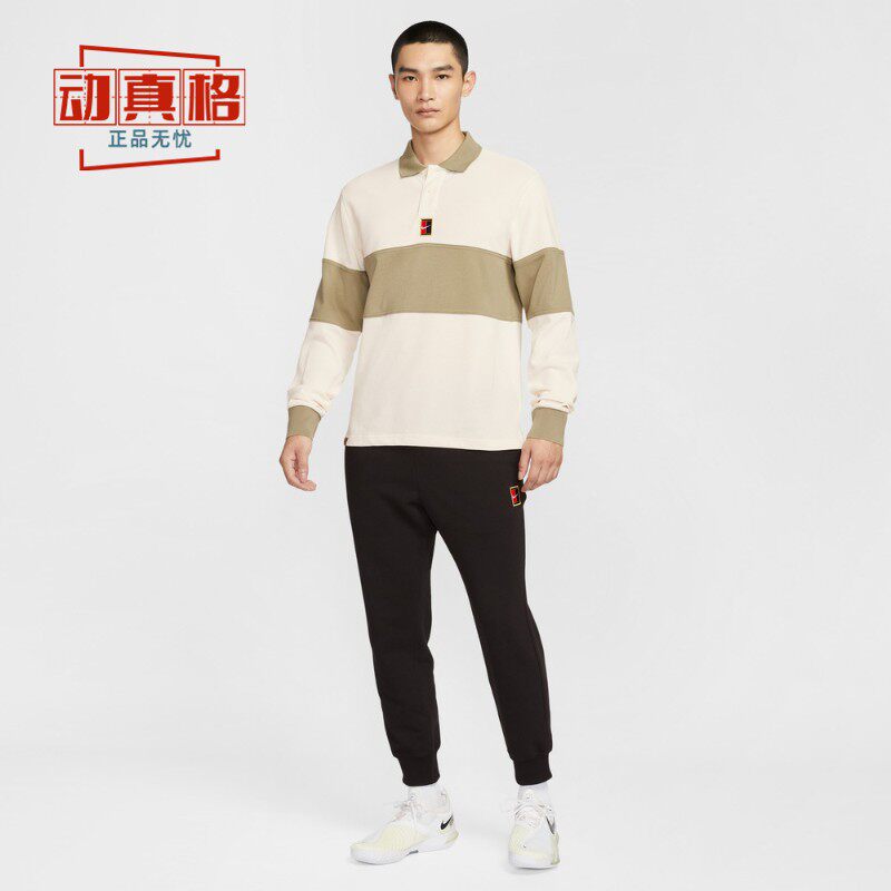 耐克男子冬季翻领运动休闲POLO衫