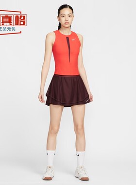 耐克2025秋季NikeCourt Slam Dri-FIT女子速干网球背心HJ8250-696