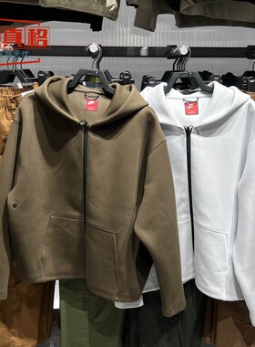 耐克男子2026春AS M NK TCH FLC运动连帽宽松休闲外套 IF1320-101