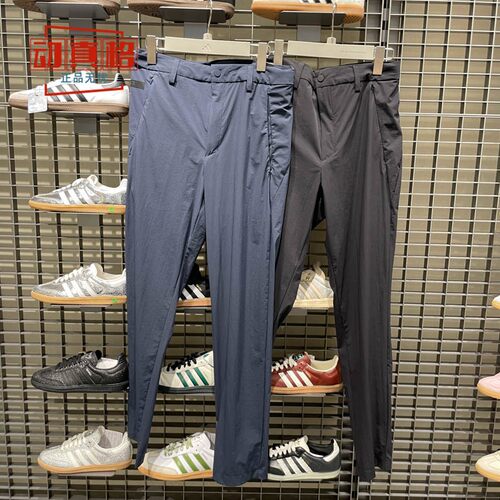阿迪达斯男款春季款休闲长裤