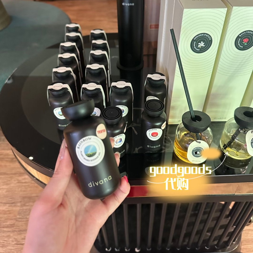 泰国 divana沐浴啫喱 香氛沐浴露套盒100ml×3 宝藏贵妇香氛