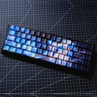 守岸人键帽原厂高度PBT侧刻透光适配磁轴wooting60逐日se机械键盘