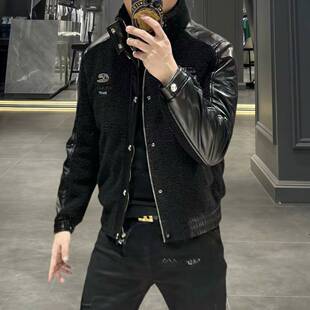 欧货高端冬季 立领羽绒服潮流时尚 修身 鹅绒帅气保暖夹克外套 男士