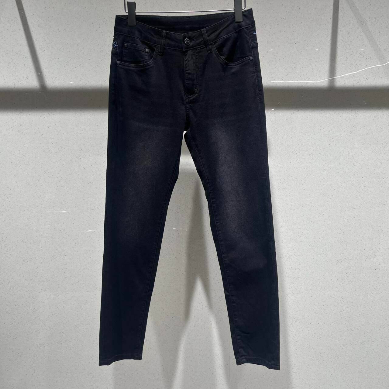 欧洲站春夏季男士牛仔裤薄款小脚修身潮流时尚黑灰色弹力休闲长裤,男装,牛仔裤,淘宝优惠券,粉丝福利购,淘宝优惠卷